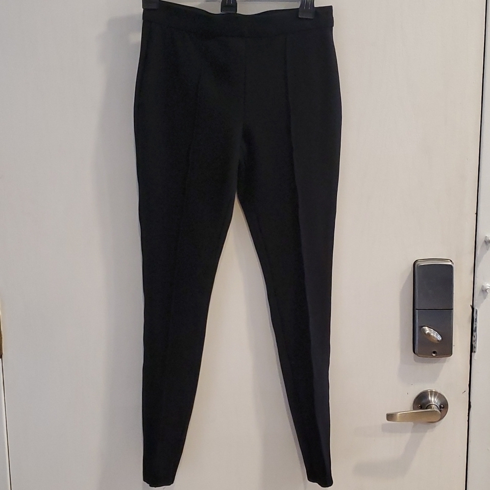 Romeo & Juliet Couture Black Ponte Legging S